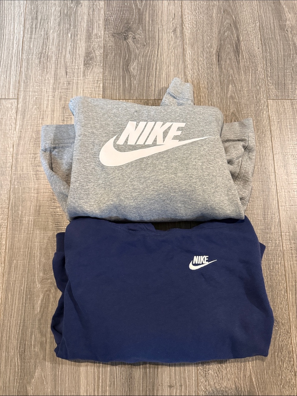 Nike Grey & Navy Kids Sweatshirts Size XL